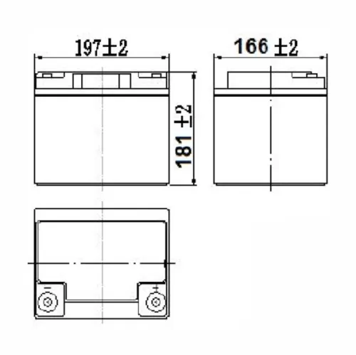 Acumulator ACD GLH12-45 42AH