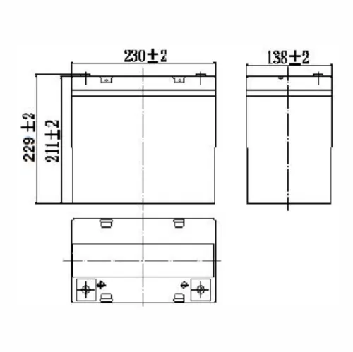 Acumulator ACD GLH12-60 53AH