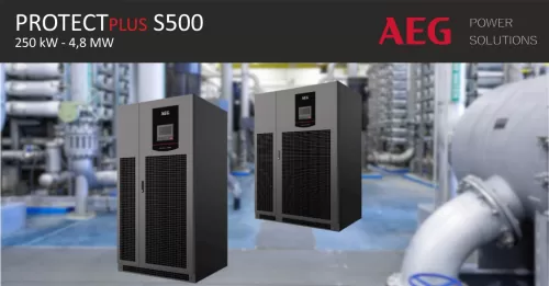 AEG a lansat noul Protect S500, UPS de 250 kVA- 4.8 MW fara transformator 