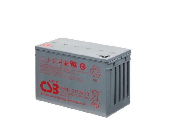 AGM Long Life HITACHI CSB XHRL12475W 110AH