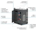 Sistem de stocare BESS ELCOS E-BESS-15-35-1P 35 kWh 15 kVA