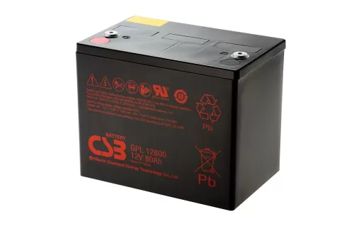 Acumulator HITACHI CSB GPL12800 80AH