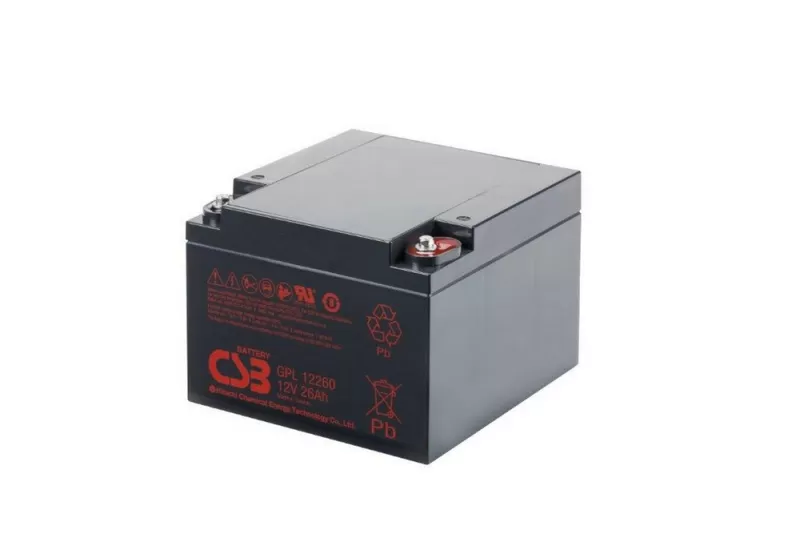 Acumulator HITACHI CSB GPL12260 26AH