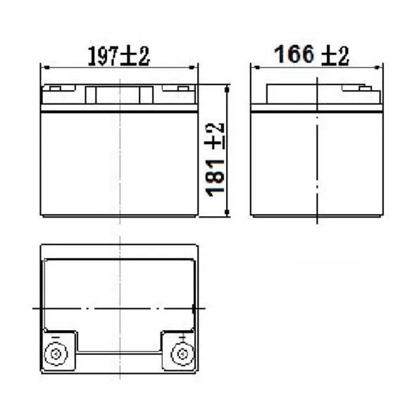 Acumulator ACD GLH12-45 42AH